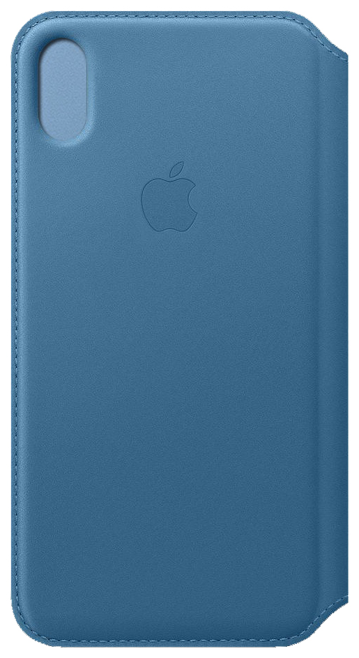 

Кейс для iPhone Apple Folio XS Max кожаный синий MRX52ZM/A, MRX52ZM/A