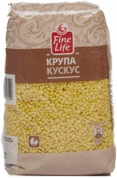 

Крупа кускус Fine Life пшеничная 450 г, кускус