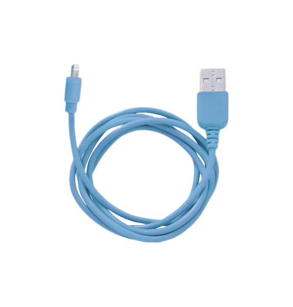 

Кабель CBR Lightning 1м Blue, human friends