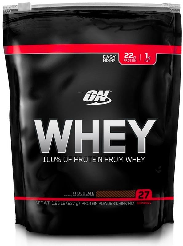 

Протеин Optimum Nutrition Whey, 837 г, chocolate, Whey