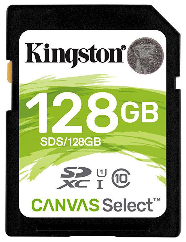 

Карта памяти Kingston SDXC Canvas Select SDS 128GB