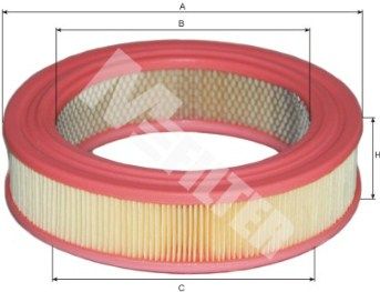 

Фильтр воздушный MFILTER A 125
