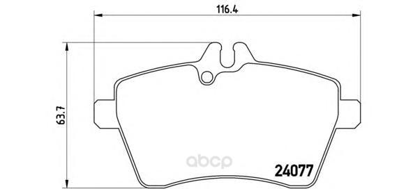 

Тормозные колодки brembo барабанные P50056