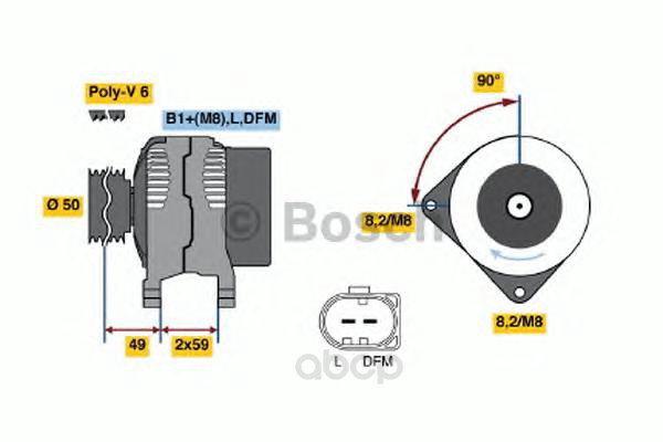 

Генератор Bosch 0124325013