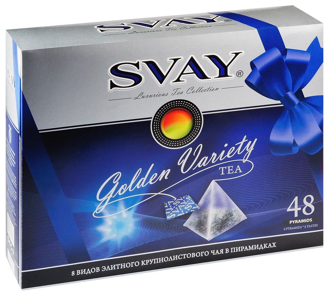 фото Набор чая svay berry variety 8 видов чая 48 пакетиков