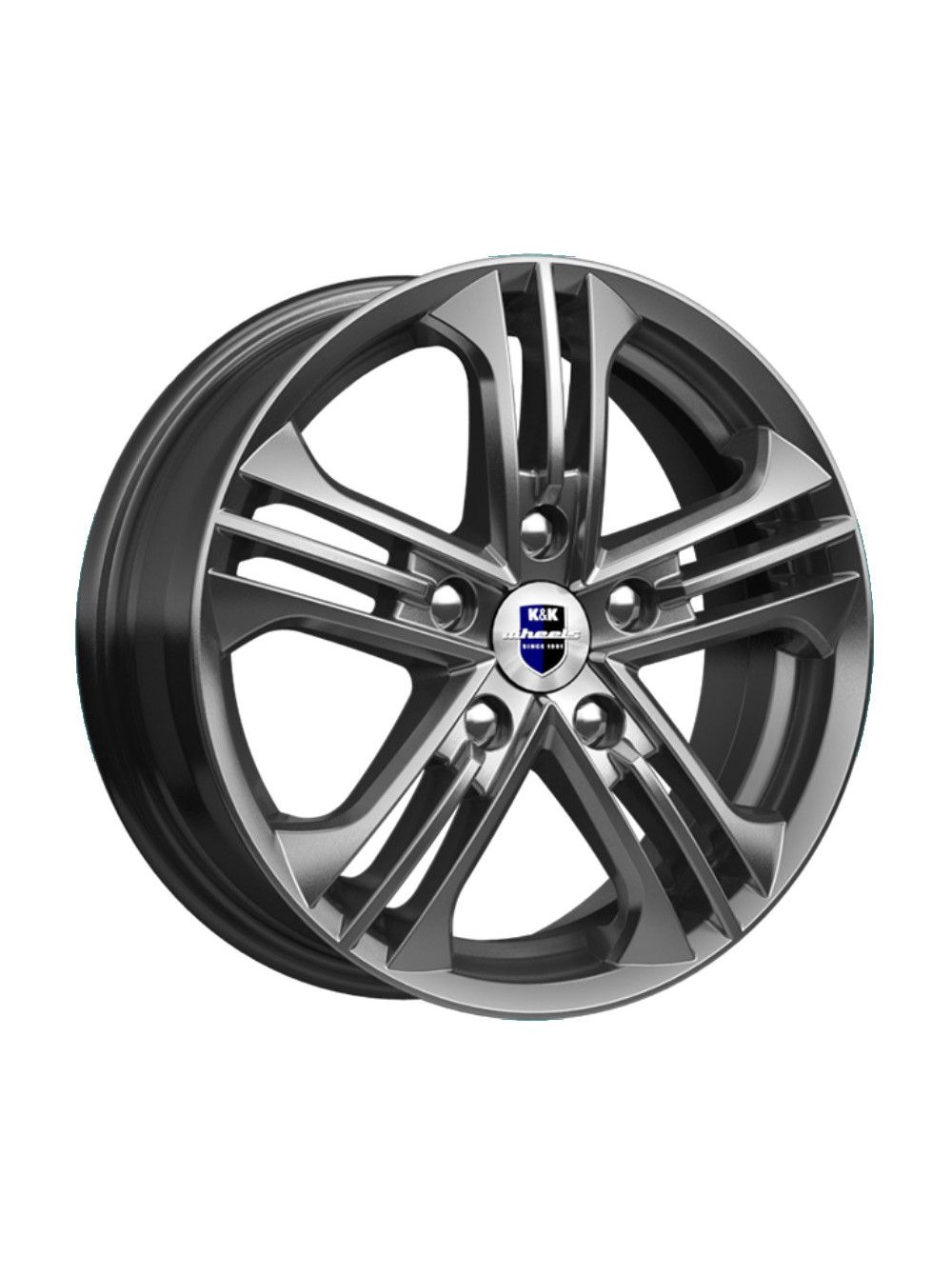 

Колесный диск K&K R15 6J PCD5x114.3 ET50 D67.1 r72384, Серебристый, КС615