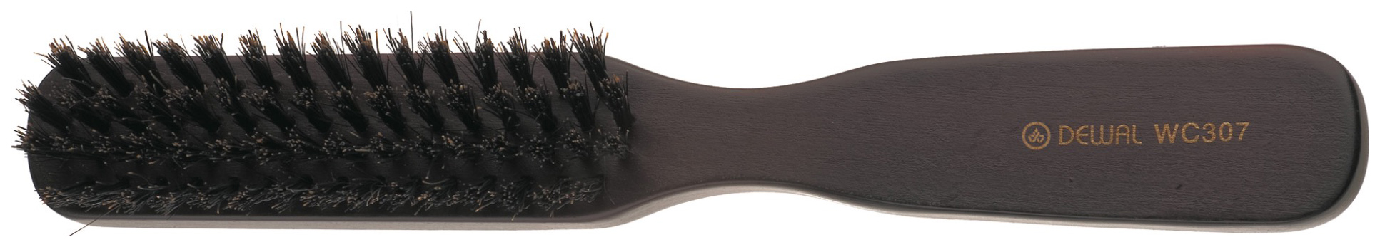 Расческа Dewal Деревянная натуральная щетина 4-х рядная BR-WC307 lei щетка для обуви деревянная натуральная щетина кабан