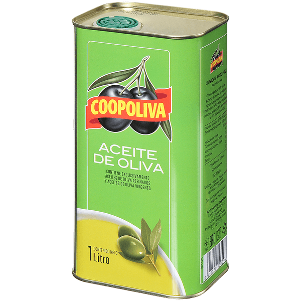 Масло Coopoliva оливковое pure 1000 мл 1105₽