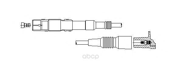 фото Провод высоковольтный audi/vw bremi 118/65