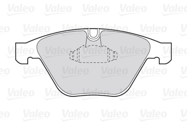 

Тормозные колодки Valeo дисковые 301410