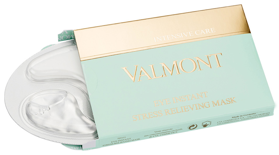 фото Маска для глаз valmont intensive care eye instant stress relieving mask 1* 3 мл