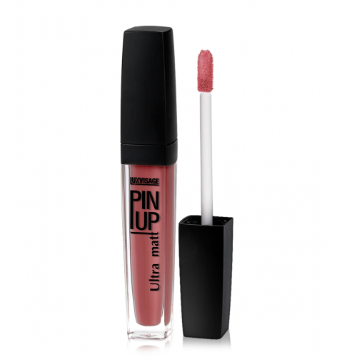 Блеск для губ ультра матовый финиш LuxVisage Pin-up Ultra Matt тон 28 Candy Pink