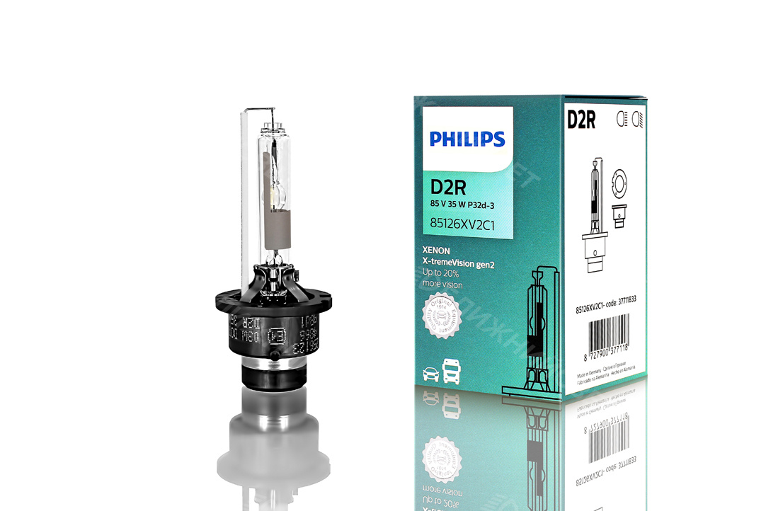 

Лампа ксеноновая D2R Philips X-treme Vision Gen2 (+20%) - 85126XV2