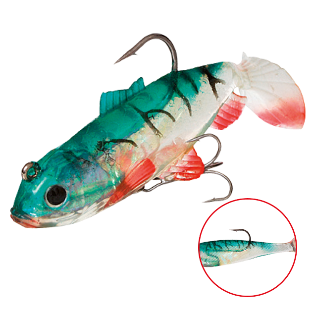 

Силиконовая приманка Mikado Crystal Fish WXH-63 60 мм, 113, 2 шт., Crystal Fish WXH-63
