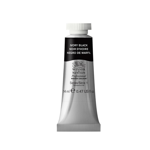 

Акварель Winsor&Newton Professional кость жженая 14 мл, Черный, Professional