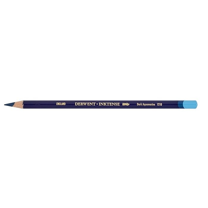 

Карандаш акварельный Derwent Inktense №1210 Аквамарин темный, Синий