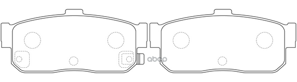 Тормозные колодки FIT FP0540 1560₽