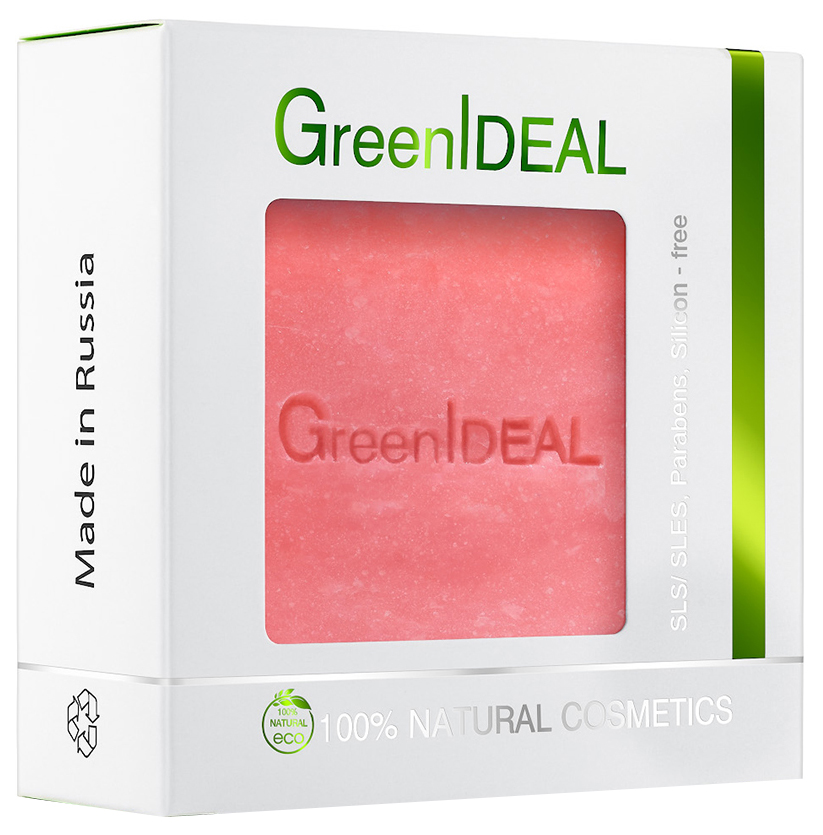 Косметическое мыло GreenIdeal С розой 100 г