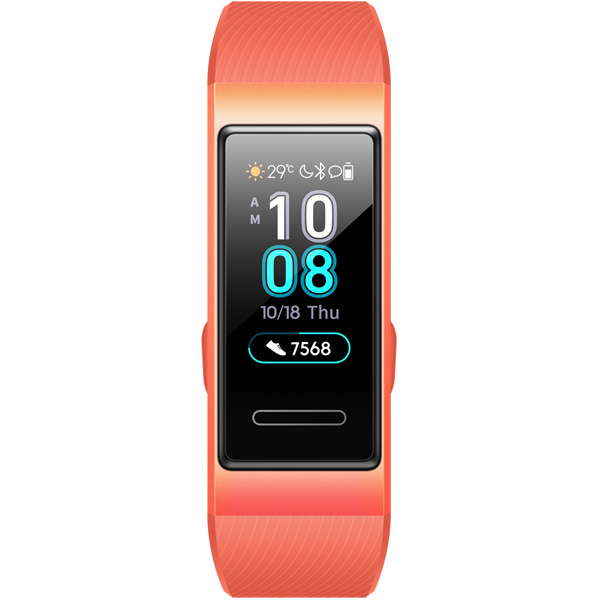 фото Смарт браслет huawei band 3 pink/orange (ter-b09)