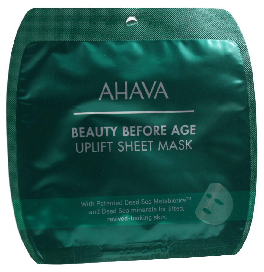 Маска тканевая с подтягивающим эффектом для лица Ahava Beauty Before Age 1 шт