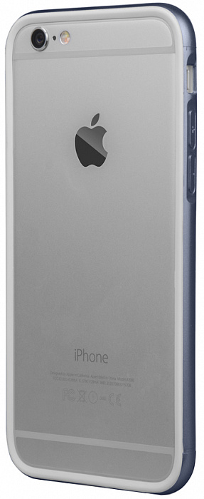 фото Бампер itskins heat (aph6-nheat-dabl) для iphone 6 (dark blue)