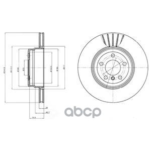 

Диск тормозной задний DELPHI BG9064