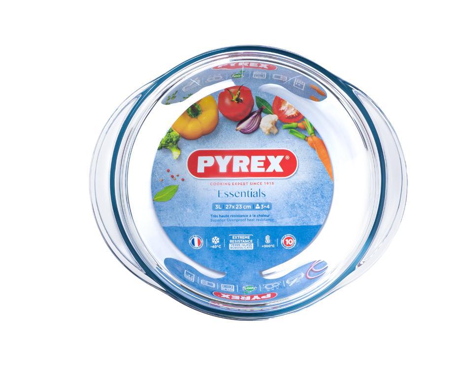 Кастрюля Pyrex 3 л прозрачный