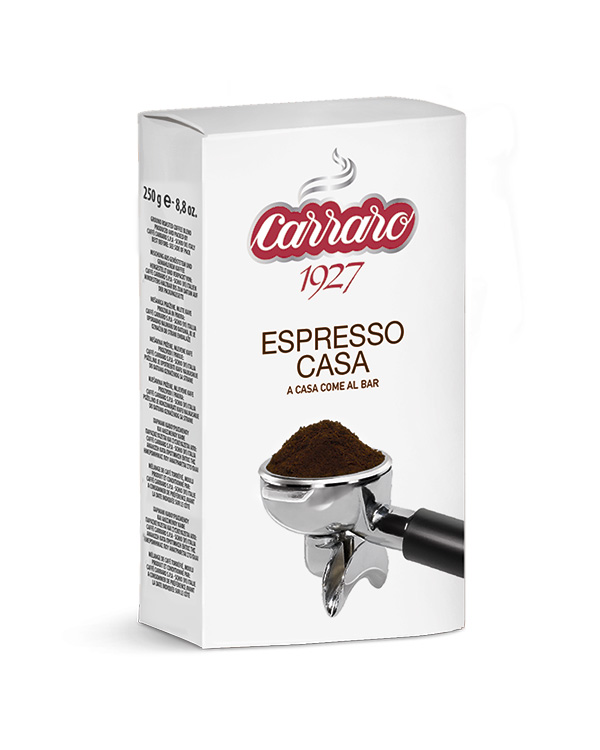 фото Кофе молотый carraro espresso casa вакуум 250 г