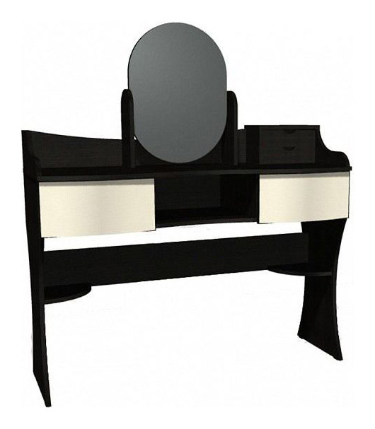 Журнальный стол Глазов мебель 137,6x44x118,6 см, черный
