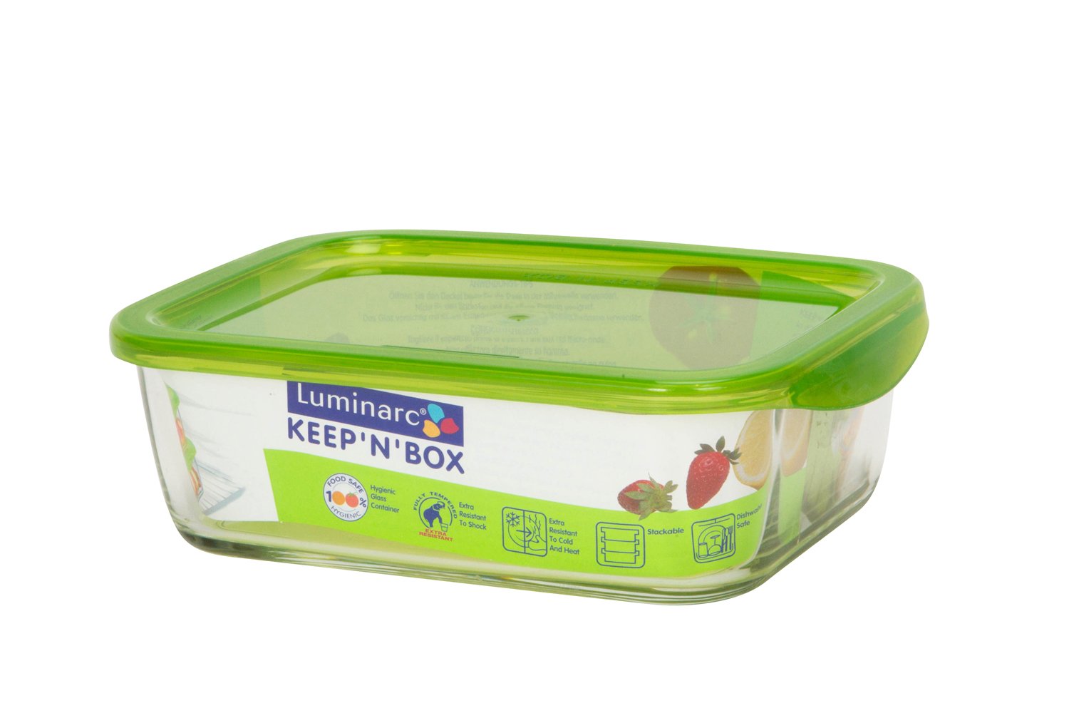 

Контейнер Luminarc Keepn 1.16л прозрачный (G8404/G3255), Зеленый;прозрачный