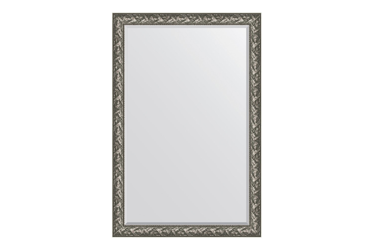 фото Зеркало настенное evoform by 3624 119х179 см, византия серебро