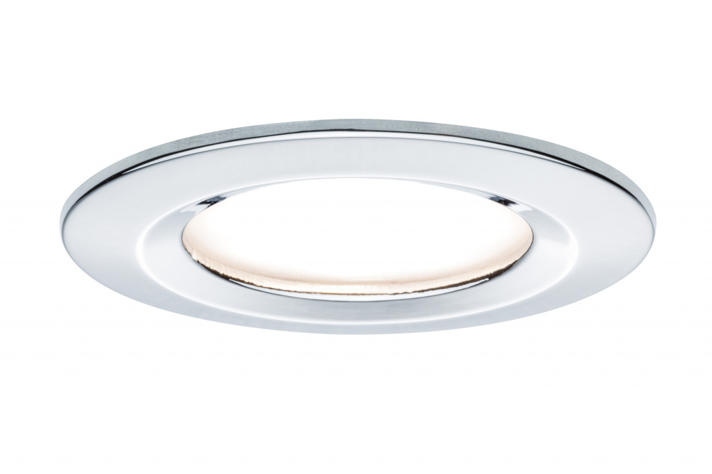 фото Светильник встраиваемый, комплект coin slim led 3x6.8w, хром 93862 paulmann