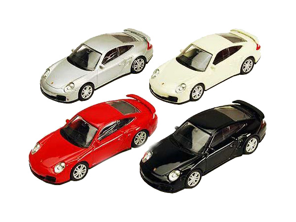 

Легковая машина RMZ City Porsche 911 Turbo 344019 в ассортименте, Разноцветный