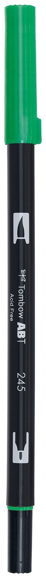 

Брашпен Tombow ABT Dual Brush Pen 245 зеленый сок