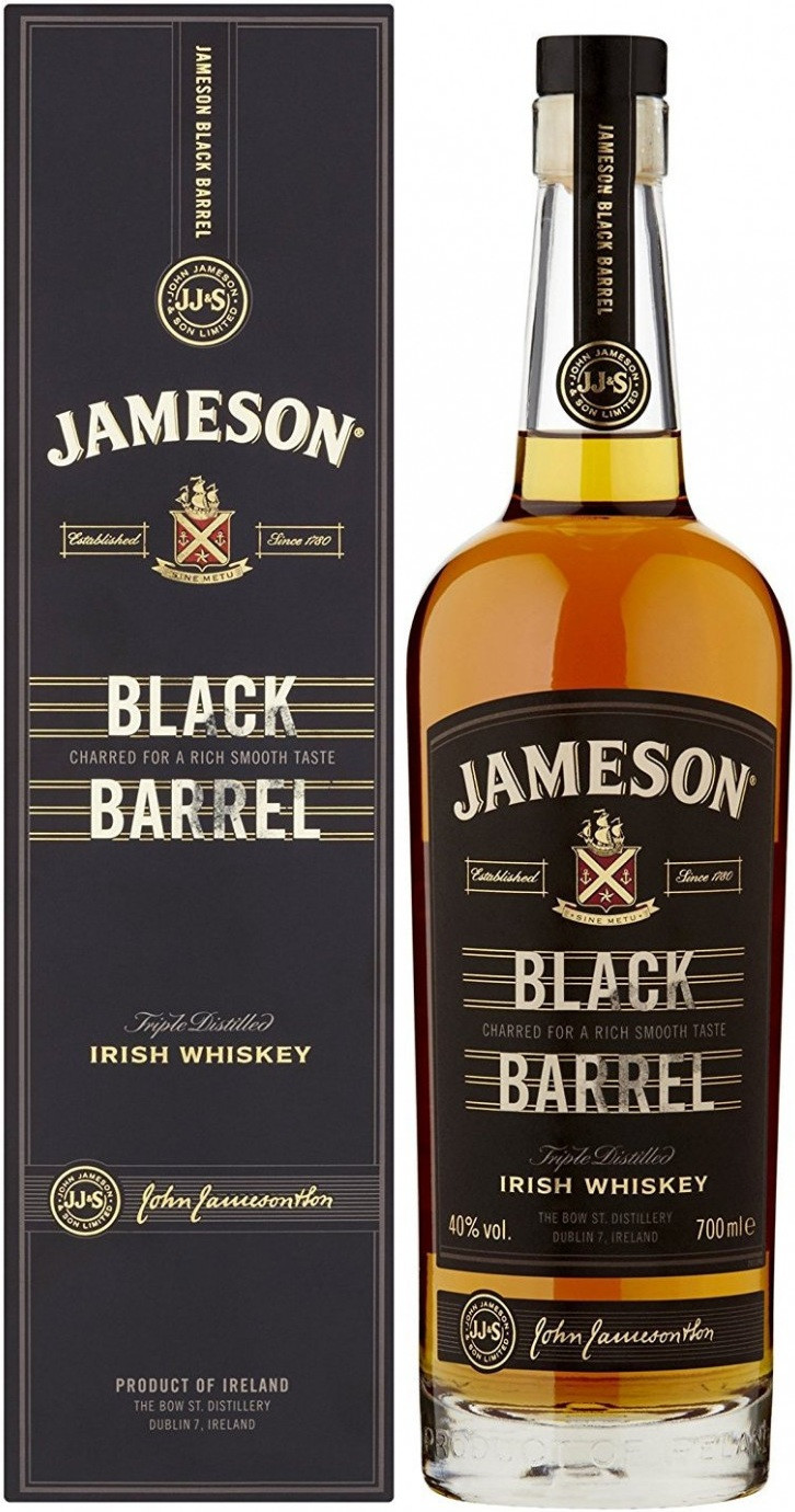 

Виски Jameson Black Barrel gift box 0.7 л