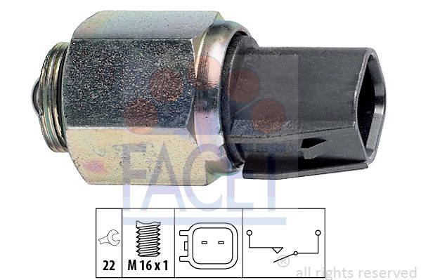 

Выключатель сигнала заднего хода FACET 7.6242