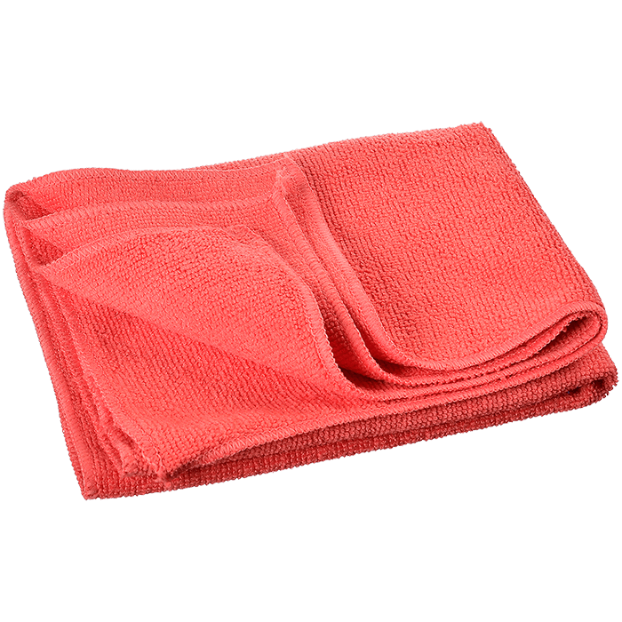 

Тряпка из микрофибры красная 40х60 см 280 г/м2