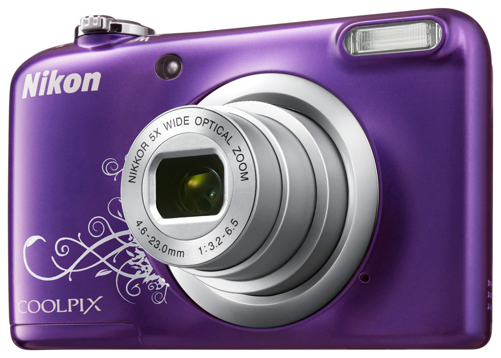 фото Фотоаппарат цифровой компактный nikon coolpix a10 purple lineart