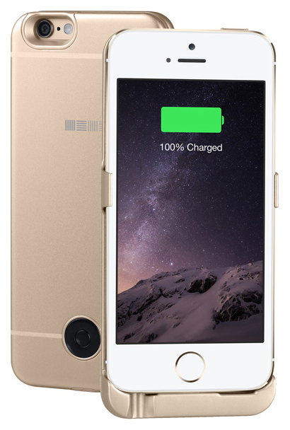 фото Чехол-аккумулятор interstep для iphone 5s/se gold (is-ak-pcip5segd-000b201)