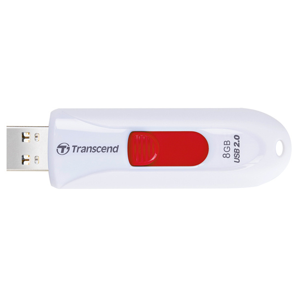 

USB-флешка Transcend JetFlash 590 8GB White (TS8GJF590W), JetFlash 590