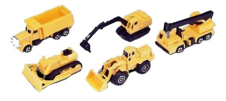 

Коллекционная модель Welly Team Power Строительная бригада 97506R, Строительная бригада