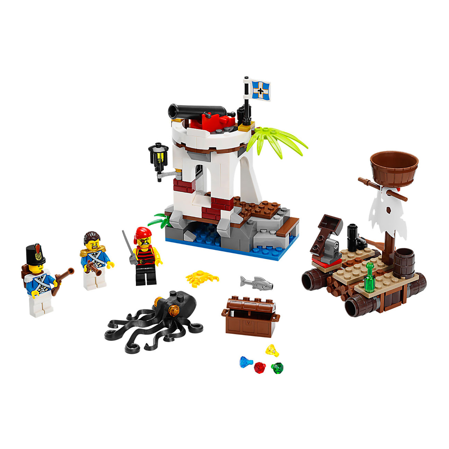 Конструктор LEGO Pirates Военный блокпост (704