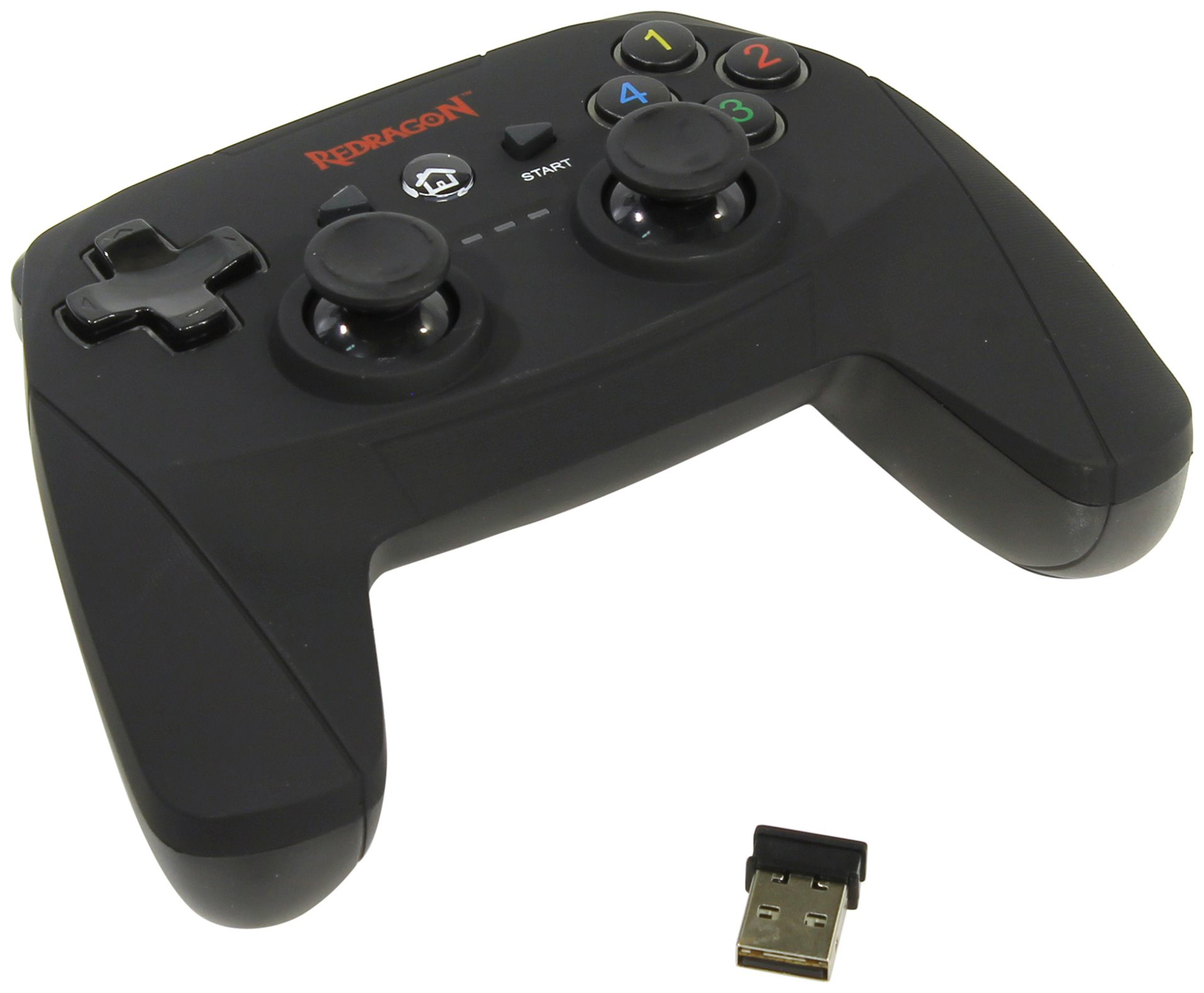 

Геймпад Redragon Harrow для PC/Playstation 3 Black (64230), Черный, Harrow