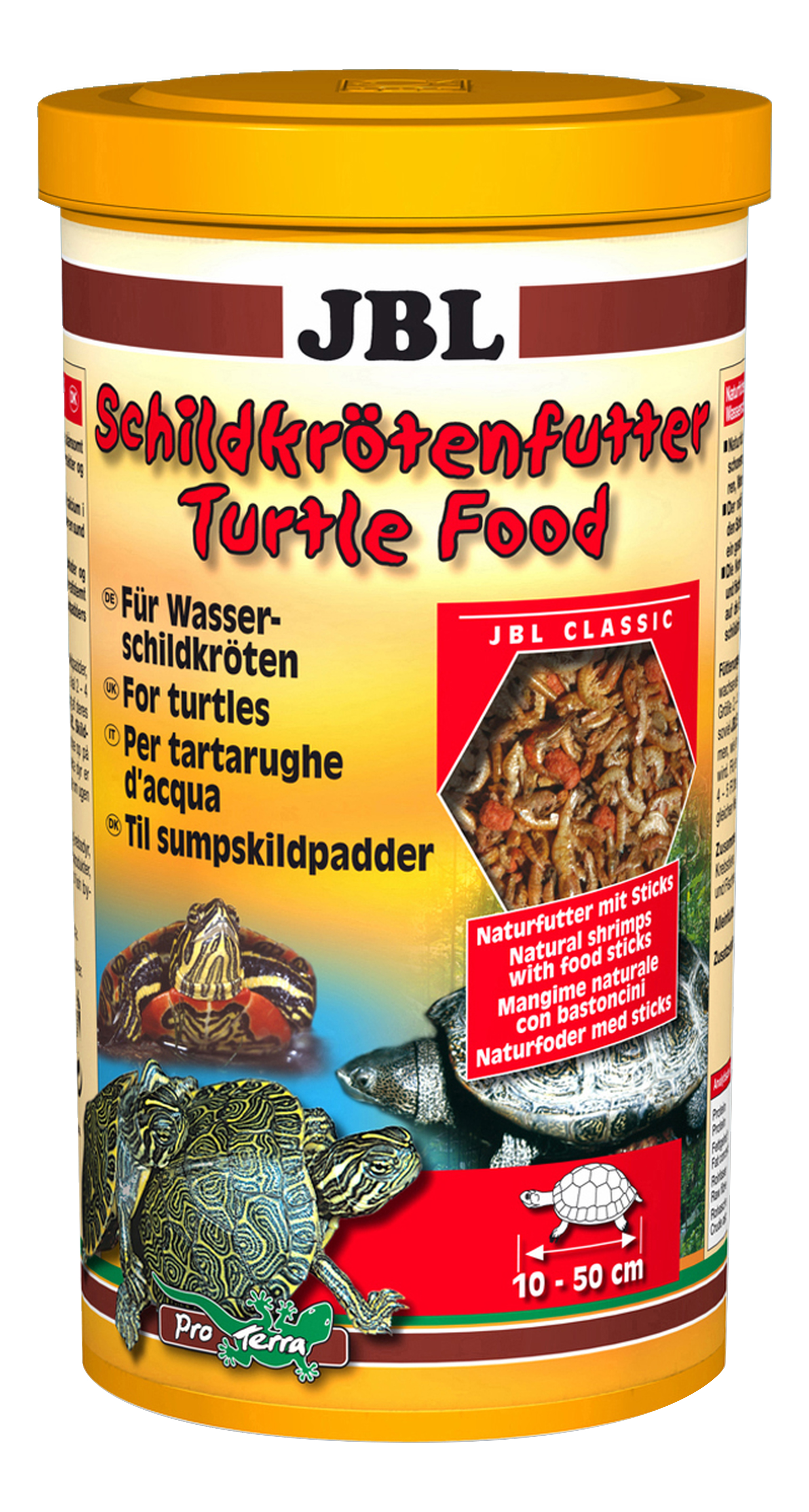 Корм для рептилий JBL Schildkrotenfutter, 250 мл, 30 гр
