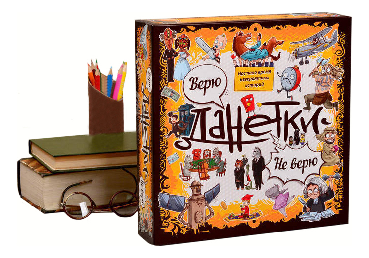 

Настольная игра Magellan Данетки Верю-Не верю MAG05467, Данетки Верю-Не верю