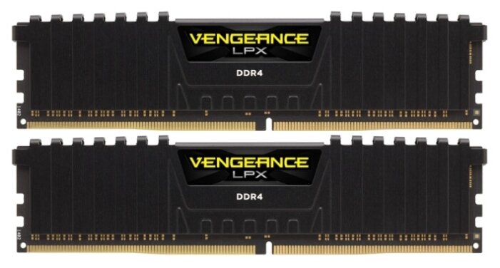 

Оперативная память Corsair CMK32GX4M2A2133C13 DDR4 - 2x16Гб, VENGEANCE LPX