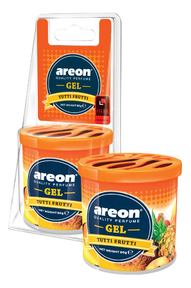 

Автомобильный ароматизатор Areon Тутти фрутти GCB08, Разноцветный, Автомобильный ароматизатор GCB08