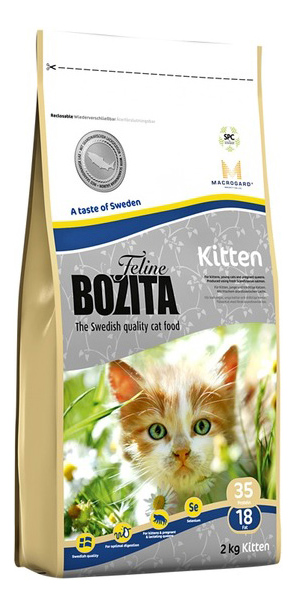 фото Сухой корм для котят bozita feline function kitten, лосось,курица, 2кг