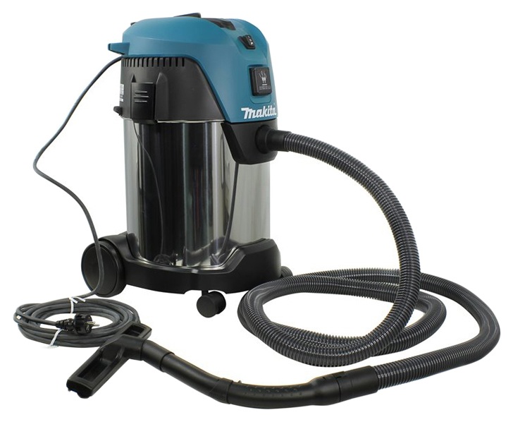 

Строительный пылесос Makita VC3011L Серебристый, синий, VC3011L /VC2512L /VC2012L