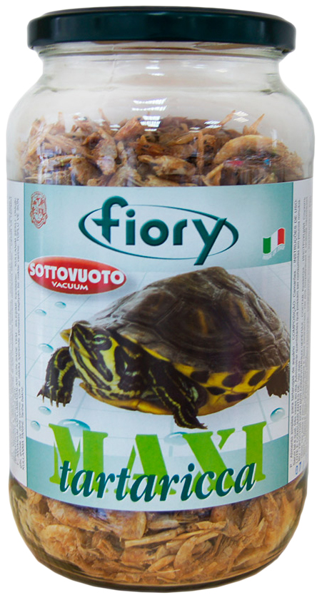 фото Корм для черепах fiory maxi tartaricca креветки 1 л